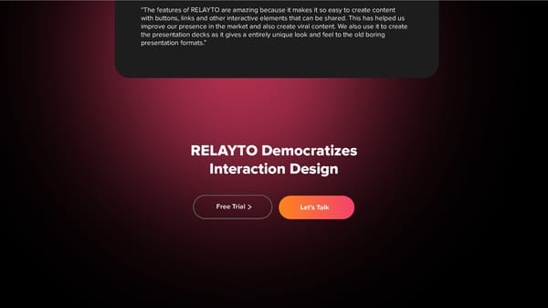 Why RELAYTO Infographic - Page 7