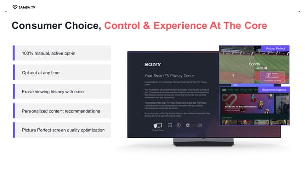 Samba TV Brand Solutions Overview - Page 21