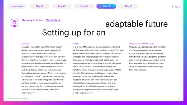 The life centricity playbook | Accenture - Page 20