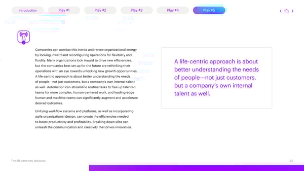 The life centricity playbook | Accenture - Page 23