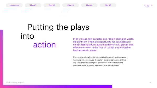 The life centricity playbook | Accenture - Page 25