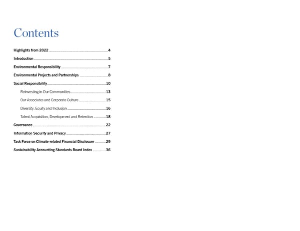 2022 Hancock Whitney ESG Report - Page 3
