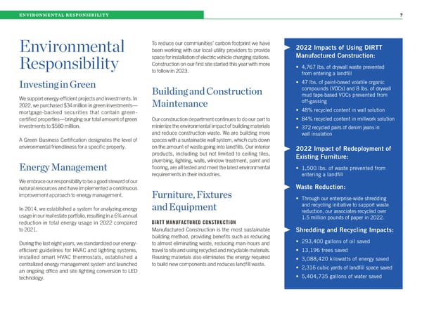 2022 Hancock Whitney ESG Report - Page 7
