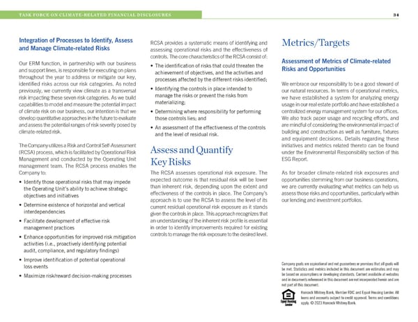 2022 Hancock Whitney ESG Report - Page 34