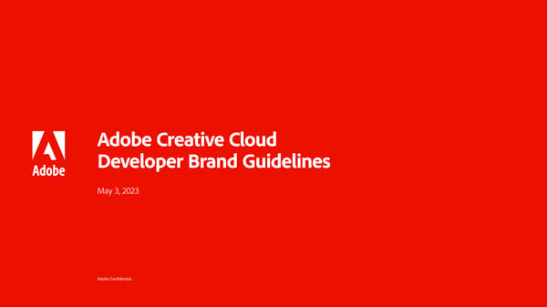 Adobe Brand Book - Page 1