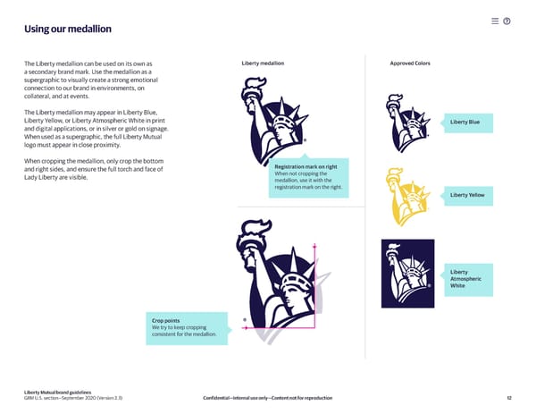 Liberty Mutual Insurance Brand Book - Page 12