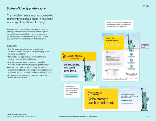 Liberty Mutual Insurance Brand Book - Page 51