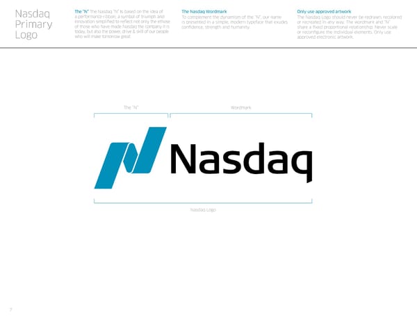 Nasdaq Brand Book - Page 7