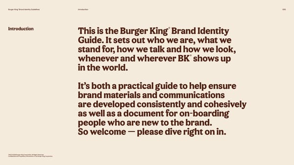 Burger king Brand Book - Page 5