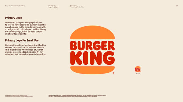 Burger king Brand Book - Page 33