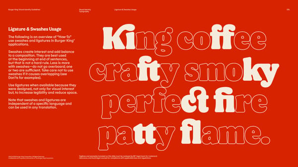 Burger king Brand Book - Page 76