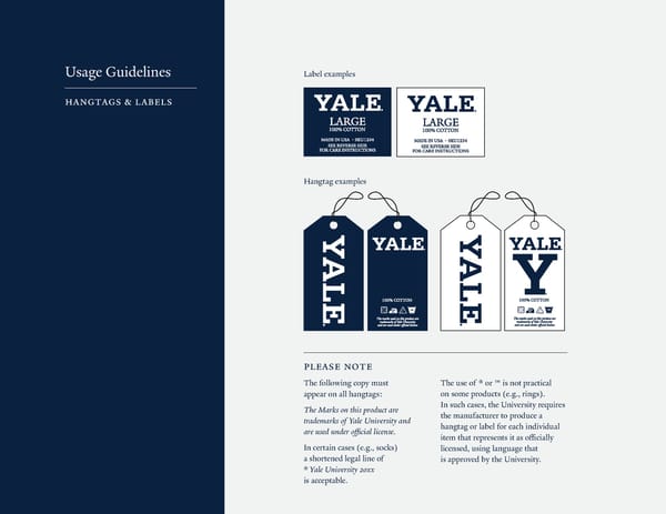 Yale Brand Book - Page 34