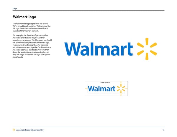 Walmart Brand Book - Page 13