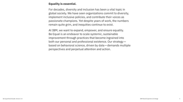 IBM Be Equal 2020 - Page 5