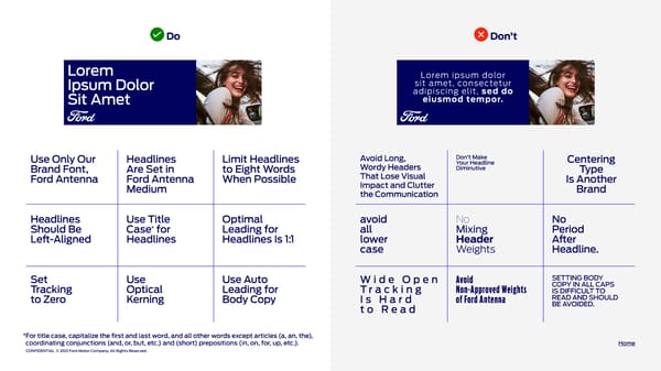 Ford Brand Standards Guide - Page 27