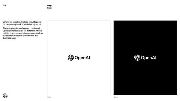 Open AI Brand Book - Page 14