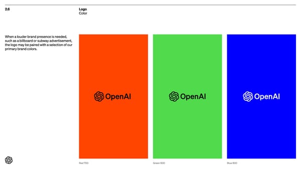 Open AI Brand Book - Page 15