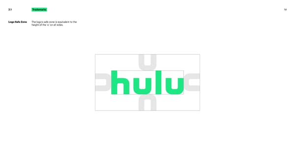 Hulu Brand Book - Page 14