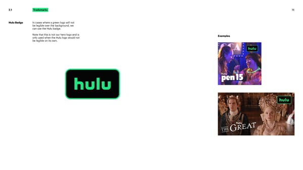 Hulu Brand Book - Page 16