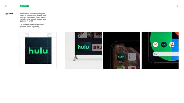 Hulu Brand Book - Page 20