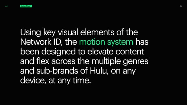 Hulu Brand Book - Page 85