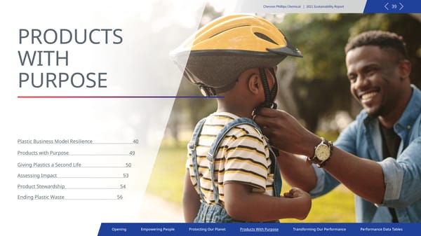 2021 Sustainability Report | Chevron Phillips - Page 39
