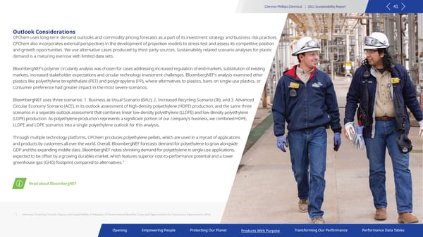 2021 Sustainability Report | Chevron Phillips - Page 41
