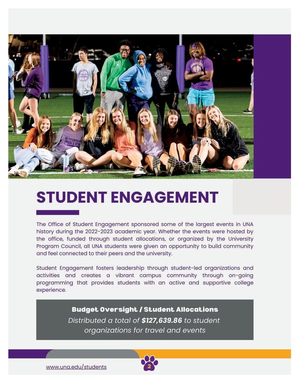 2022-23 Student Affairs Annual Report - Page 4