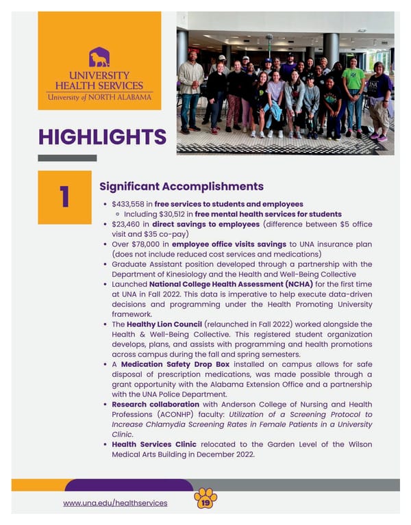 2022-23 Student Affairs Annual Report - Page 21