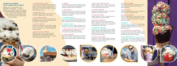 Blackstone Valley Ice Cream Brochure - Page 1