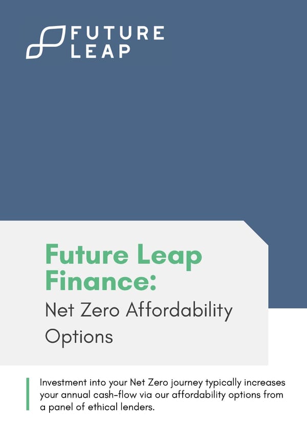 Future Leap Finance Brochure - Page 1