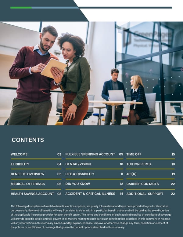 Benefits Resource Guide - Page 2