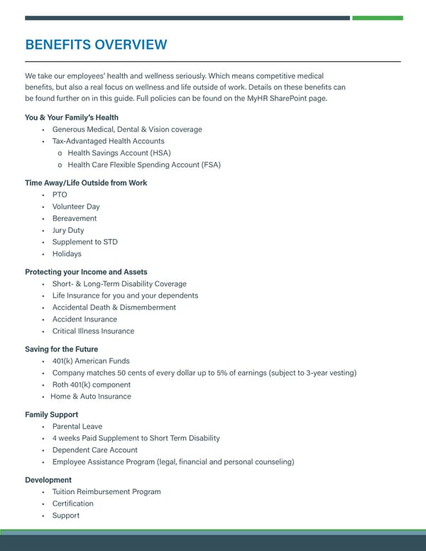 Benefits Resource Guide - Page 5