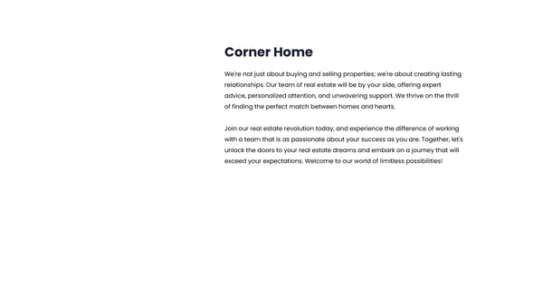 Corner Home | Real State Microsite Template - Page 7