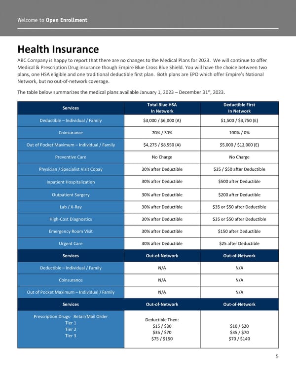 Open Enrollment Flipbook - Page 5