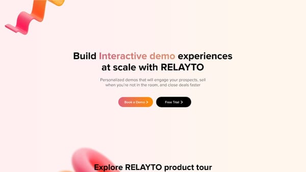 RELAYTO DEMO Automation Experience - Page 1