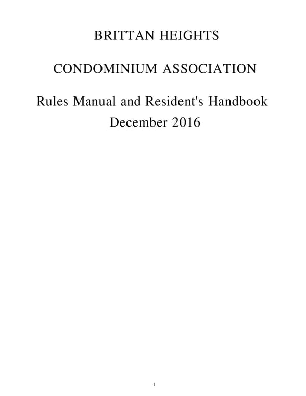 Brittan Heights Rules Manual and Residents Handbook 2017.doc - Page 1