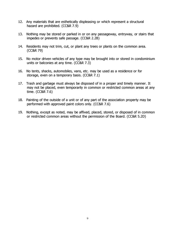 Brittan Heights Rules Manual and Residents Handbook 2017.doc - Page 9