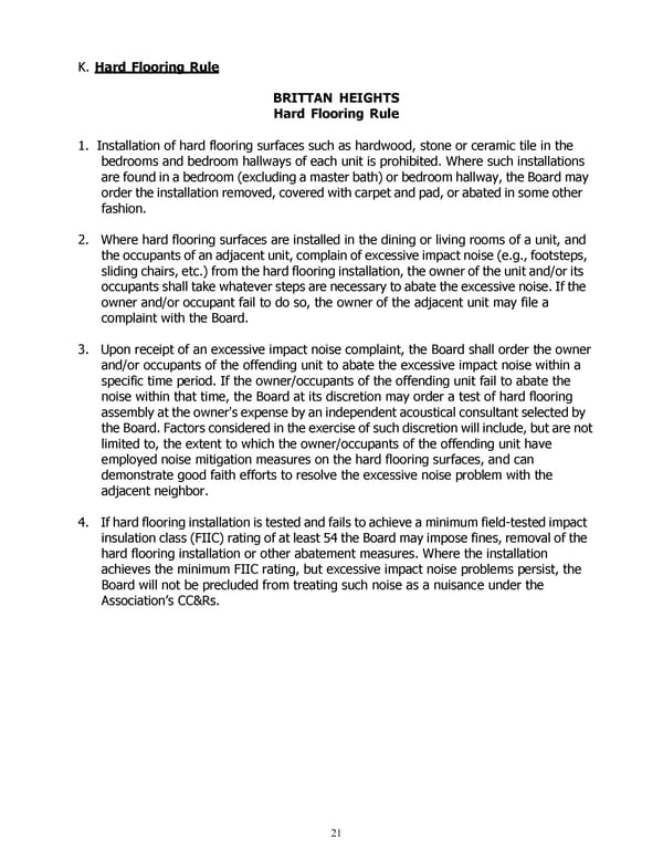 Brittan Heights Rules Manual and Residents Handbook 2017.doc - Page 21