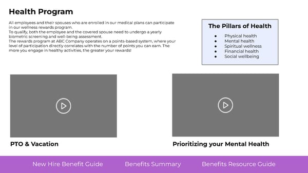 Healthcare Benefits | Template - Page 2