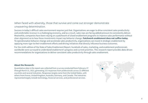 State of Sales Enablement Report 2023 - Page 2