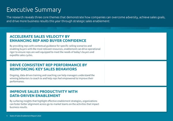 State of Sales Enablement Report 2023 - Page 4