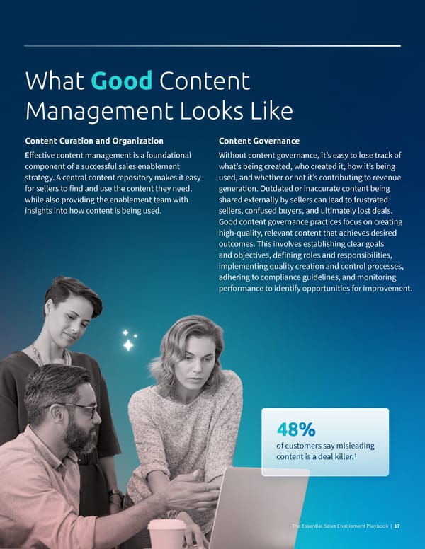 What Good Looks Like  The Essential Sales Enablement Playbook - Page 17