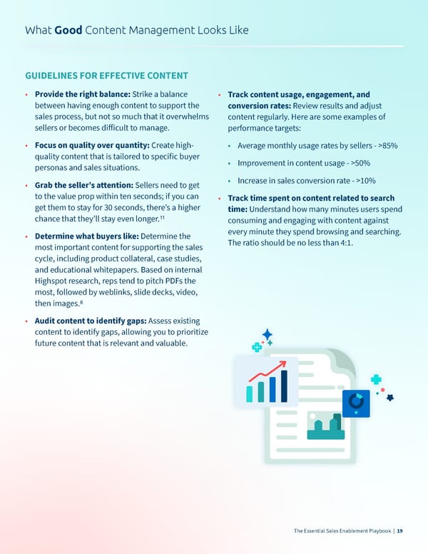 What Good Looks Like  The Essential Sales Enablement Playbook - Page 19