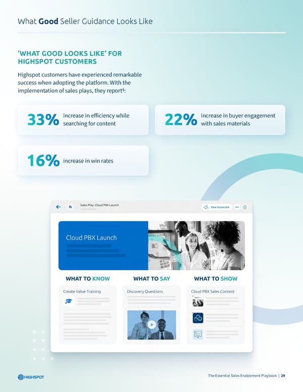 What Good Looks Like  The Essential Sales Enablement Playbook - Page 29