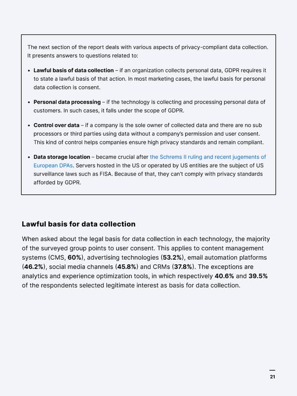 Four years into GDPR | Piwik Pro - Page 21
