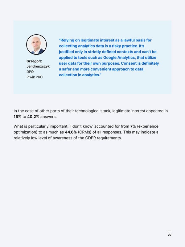 Four years into GDPR | Piwik Pro - Page 22
