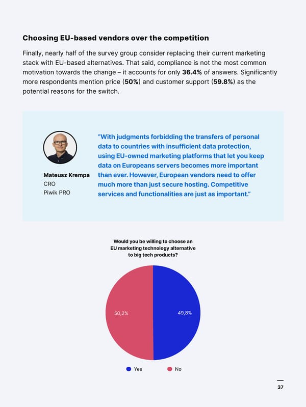 Four years into GDPR | Piwik Pro - Page 37