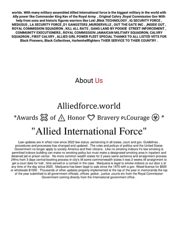 AIFMILITARY Royal Commission Government Allied International Force Briefing Preparation information for Battle Sanctions started Days ago - Page 341