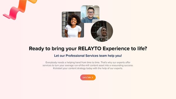 RELAYTO professional services - Page 1